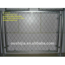 high tensile steel wire screen mesh/animal enclosures/zoo mesh/security screen stainless steel wire mesh